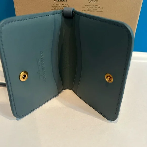 Burberry Black Leather Wallet - Picture 4 of 6